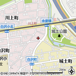 愛知県名古屋市守山区白沢町85周辺の地図