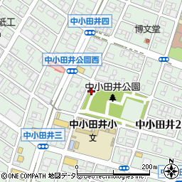 中小田井コミュニティセンター周辺の地図