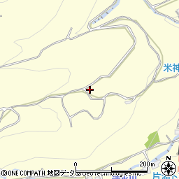 神奈川県小田原市米神319周辺の地図