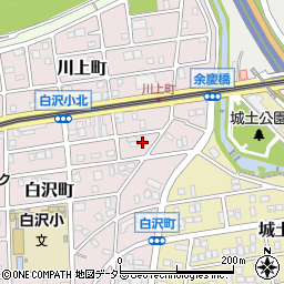 愛知県名古屋市守山区白沢町77周辺の地図