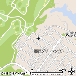 千葉県いすみ市大原台105-3周辺の地図
