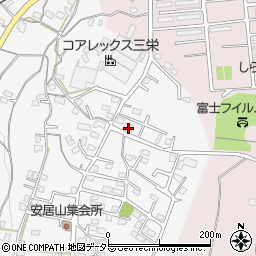 静岡県富士宮市安居山756周辺の地図