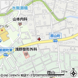 愛知県瀬戸市原山町222-5周辺の地図