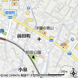 静岡県富士宮市前田町113周辺の地図