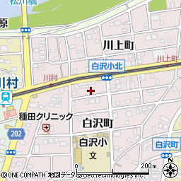 愛知県名古屋市守山区白沢町54周辺の地図