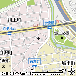愛知県名古屋市守山区白沢町82周辺の地図