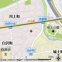 愛知県名古屋市守山区白沢町79周辺の地図