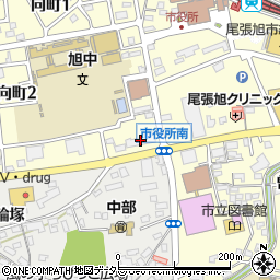 理研産業補聴器センター　尾張旭店周辺の地図