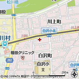 愛知県名古屋市守山区白沢町11周辺の地図