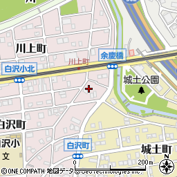 愛知県名古屋市守山区白沢町83周辺の地図
