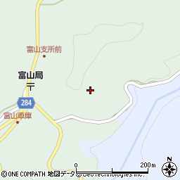島根県大田市富山町山中1340周辺の地図