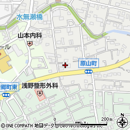 愛知県瀬戸市原山町219周辺の地図
