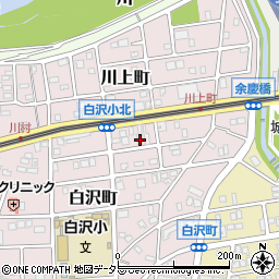 愛知県名古屋市守山区白沢町47周辺の地図