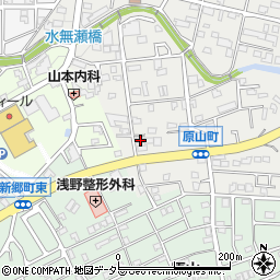 愛知県瀬戸市原山町218周辺の地図