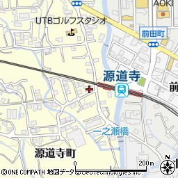 静岡県富士宮市源道寺町1405周辺の地図