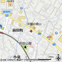 静岡県富士宮市前田町102周辺の地図