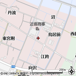 愛知県稲沢市今村町鳥居前8周辺の地図