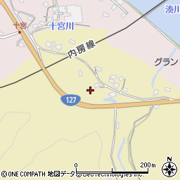 千葉県富津市海良526周辺の地図