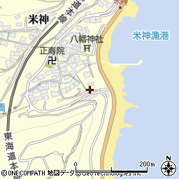 神奈川県小田原市米神495周辺の地図