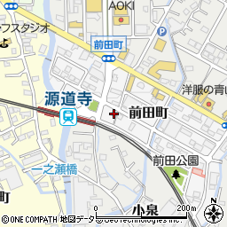 静岡県富士宮市前田町61周辺の地図