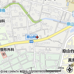 愛知県瀬戸市原山町253-5周辺の地図