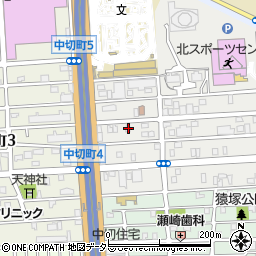 愛知県名古屋市北区成願寺1丁目3-10周辺の地図