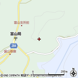 島根県大田市富山町山中1329周辺の地図