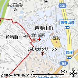 愛知県瀬戸市西寺山町22周辺の地図