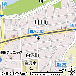 愛知県名古屋市守山区白沢町16周辺の地図