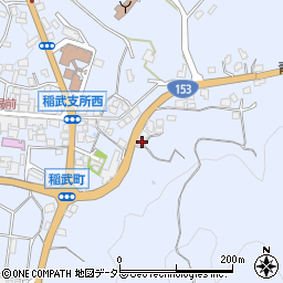 愛知県豊田市稲武町ナハテ16周辺の地図