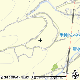 神奈川県小田原市米神292周辺の地図