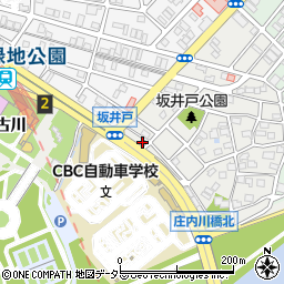 クレフラスト坂井戸周辺の地図