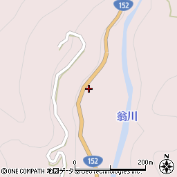 静岡県浜松市天竜区水窪町奥領家5241周辺の地図
