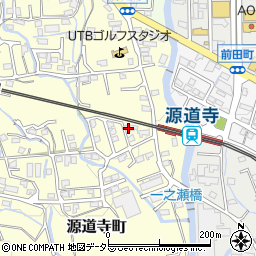 静岡県富士宮市源道寺町1393周辺の地図