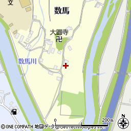 千葉県富津市数馬111周辺の地図