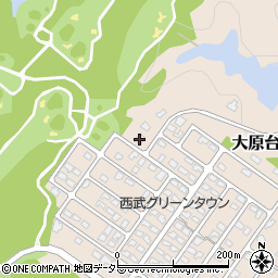 千葉県いすみ市大原台104-2周辺の地図