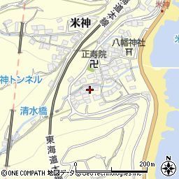 神奈川県小田原市米神440周辺の地図