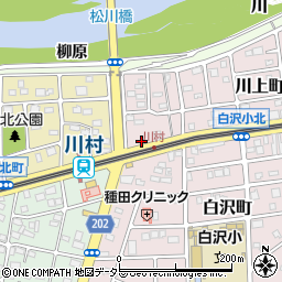 愛知県名古屋市守山区川上町153周辺の地図