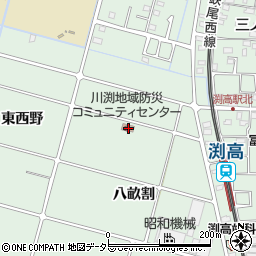 愛知県愛西市渕高町権左38周辺の地図