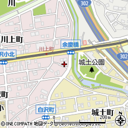 愛知県名古屋市守山区白沢町34周辺の地図