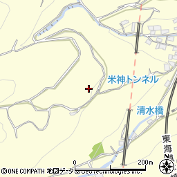 神奈川県小田原市米神286周辺の地図