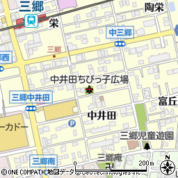 中井田ちびっ子広場周辺の地図