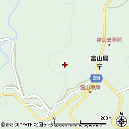 島根県大田市富山町山中1678周辺の地図