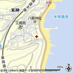 神奈川県小田原市米神489周辺の地図