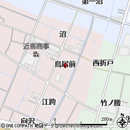 愛知県稲沢市今村町鳥居前周辺の地図