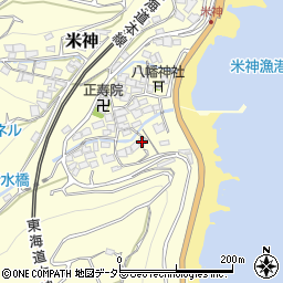 神奈川県小田原市米神494周辺の地図