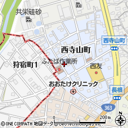 愛知県瀬戸市西寺山町54周辺の地図