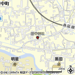 田中神社周辺の地図