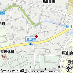 愛知県瀬戸市原山町253-3周辺の地図