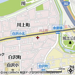 愛知県名古屋市守山区白沢町24周辺の地図